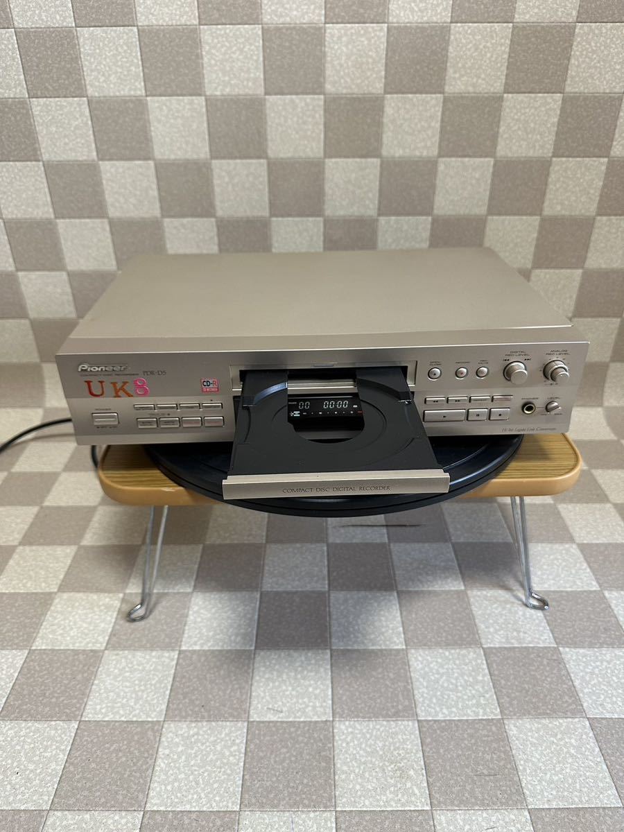 pioneer パイオニア PDR-D5 CDレコーダー 音響機器 オーディオ ※通電確認のみ_画像3