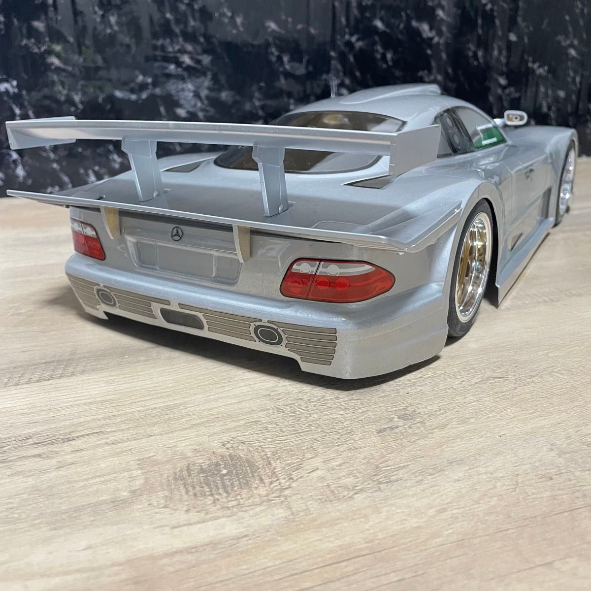 タミヤ メルセデスベンツ clk gtrラジコンボディー 1/10 ボディ 塗装済