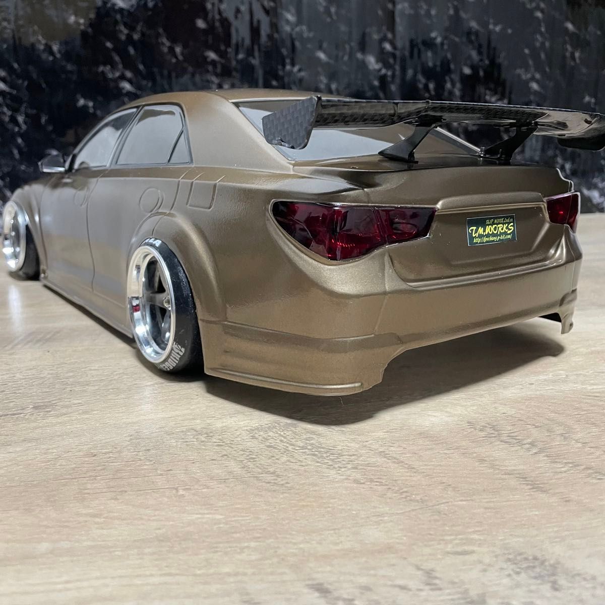 ヨコモ トヨタ マークx ドリフト 1/10 ラジコン ボディ rc 完成 ヨコモ トヨタ マークx ドリフト 1/10 ラジコン ボディ rc 完成