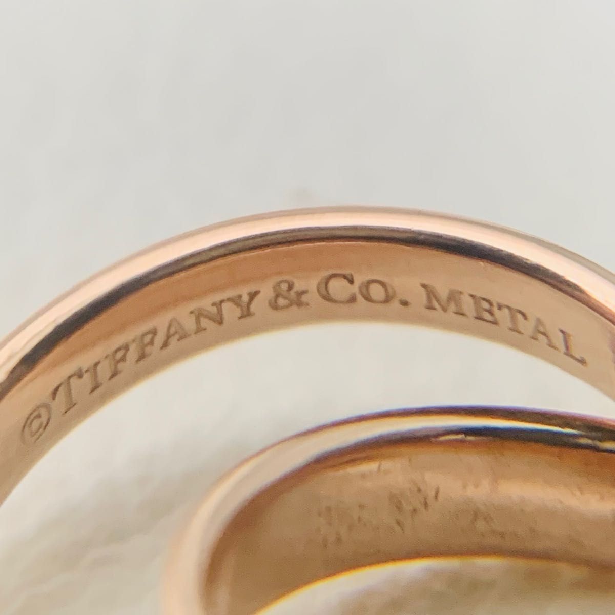 ティファニー TIFFANY インターロッキング metal ルベドメタル ティファニー TIFFANY インターロッキング metal ルベドメタル