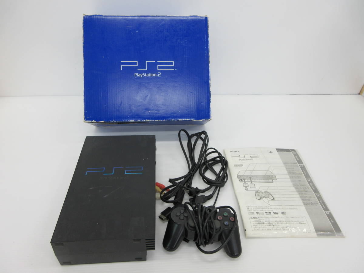 自★/１円祭PlayStation2/SCPH-39000/本体/コントローラー/ケーブル/ゲーム機/ジャンク品　 ZM-15★_画像1