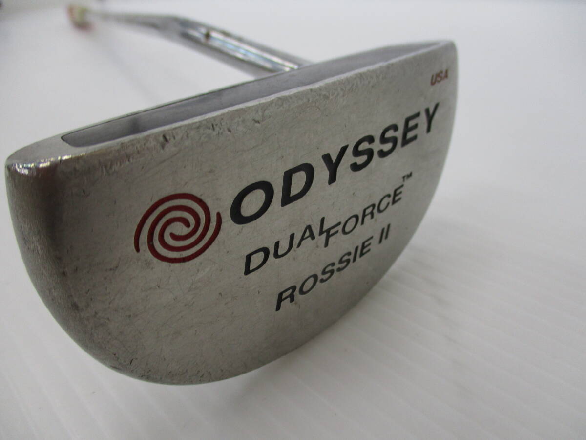 自●再【中古品】ゴルフクラブ　パター/オデッセイ　ODYSSEY DUAL FORCE ROSSIEⅡ/ゴルフクラブ/Z-057-YI