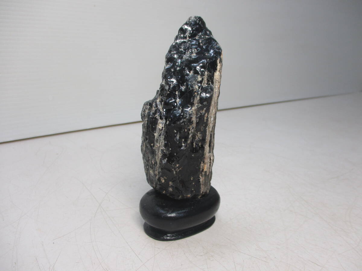  оценка камень чёрный . камень Aomori префектура Nakamura река производство подставка имеется прекрасный камень природа камень поддон камень N33