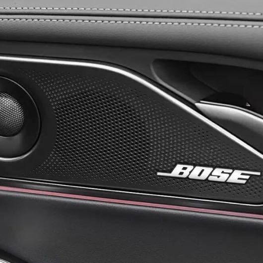 BOSE スピーカーエンブレム ２個セット ボーズ ステッカー ロゴ ニッサン トヨタ ホンダ マツダ ダイハツ ノート BMW アウディ ベンツ_画像6