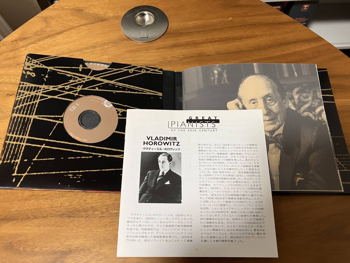 Vladimir Horowitz I / ウラディミール・ホロヴィッツ / Great Pianists of the 20th century (2CD) 日本語解説付き_画像2