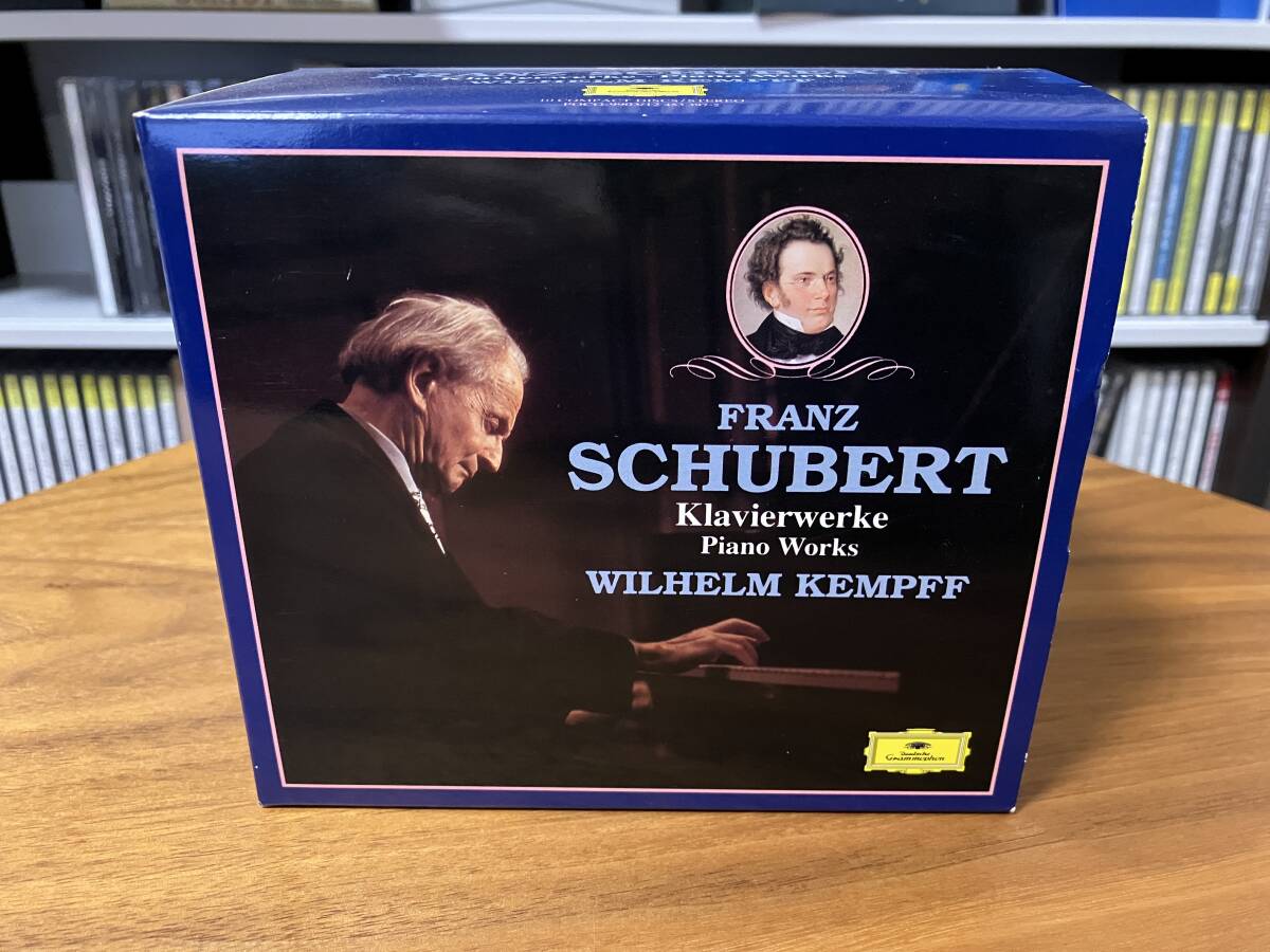 Wilhelm Kempff ヴィルヘルム・ケンプ / Schubert シューベルト / Piano Works ピアノ作品集 / CD 10枚の画像1