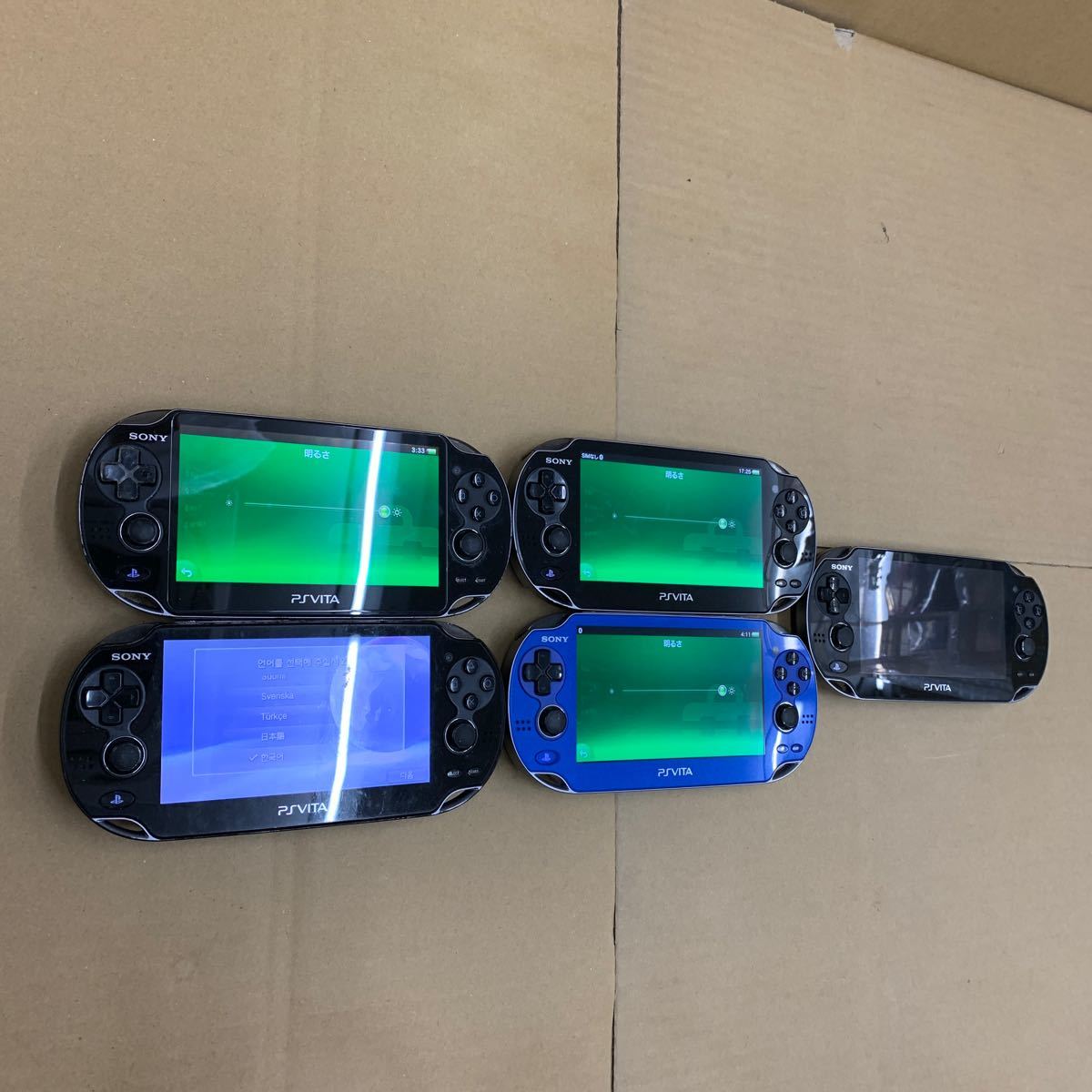 SONY PS Vita プレイステーション ヴィータ PCH-1000 まとめ ジャンク扱い 0215-408_画像2