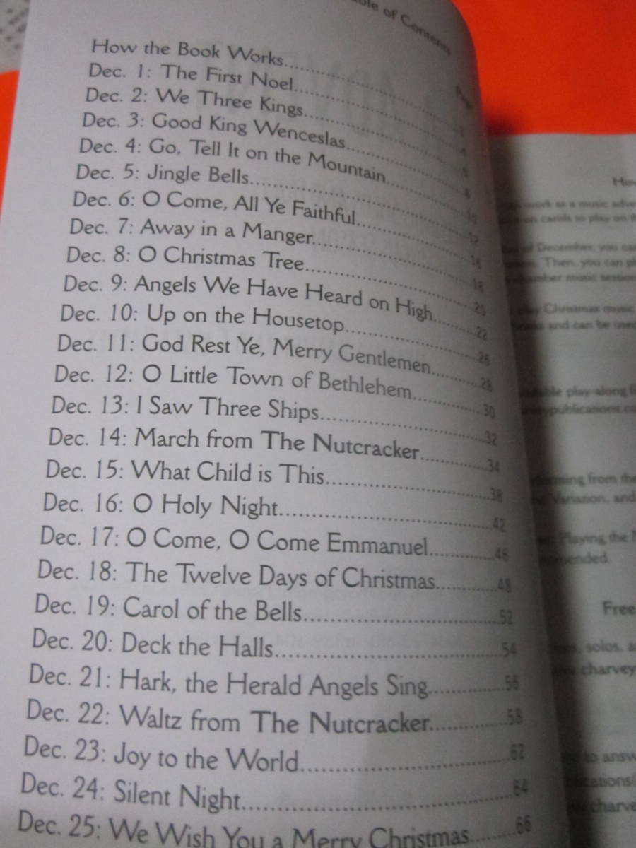 ♪輸入楽譜　A Viola Advent, 25 Days of Christmas Solos and Duets for a Most Joyous Season ヴィオラ　クリスマスソング　ソロ　デュオ_画像2