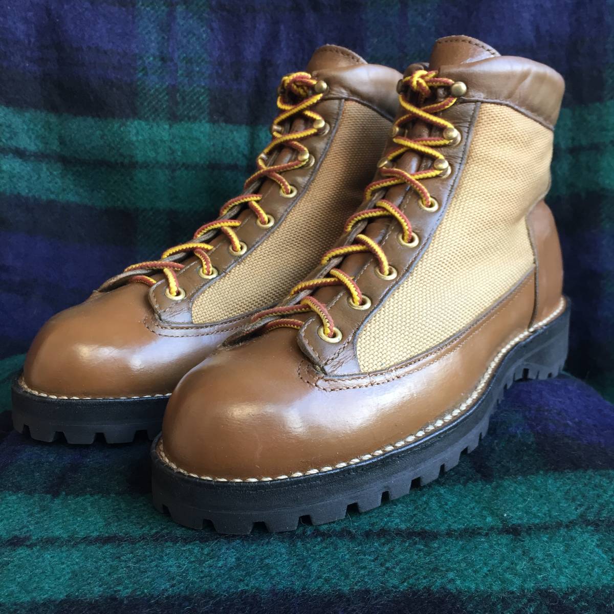 ♪ ‘90s初期型 GORE-TEX黒巻きタグ！ US 7-1/2EE - Vintage Danner Light GTX 30420 Khaki - ヴィンテージ・ダナーライト - カーキ