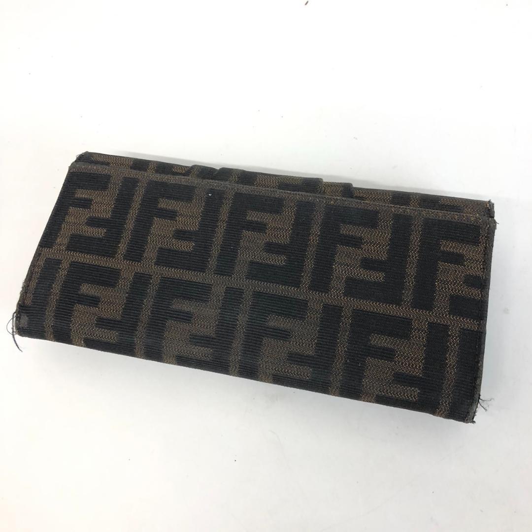 FENDI フェンディ ズッカ柄 長財布 小物 レディース ブランド 財布 レディース メンズ おしゃれ 送料無料 カード お札入れ 小銭入れ_画像2