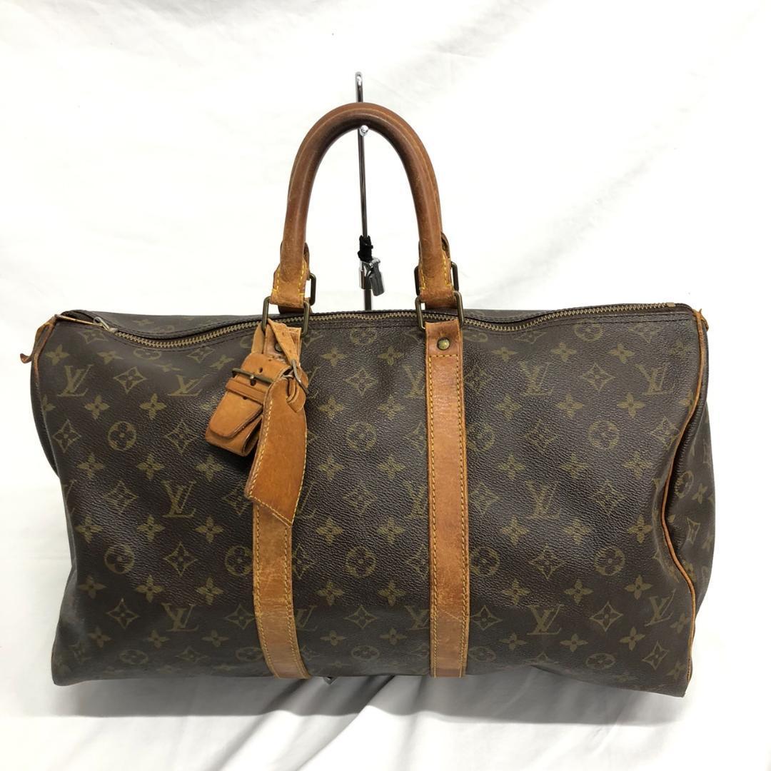 LOUIS VUITTON ヴィトン キーポル45 モノグラム ボストンバッグ バッグ 鞄 かばん レディース 送料無料 おしゃれ