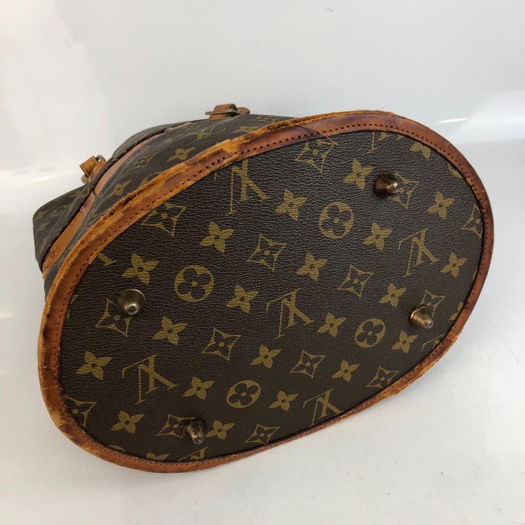 LOUIS VUITTON バケットGM モノグラム USA限定 ハンドバッグ 鞄 バッグ レディース メンズ ブランド おしゃれ 送料無料_画像4