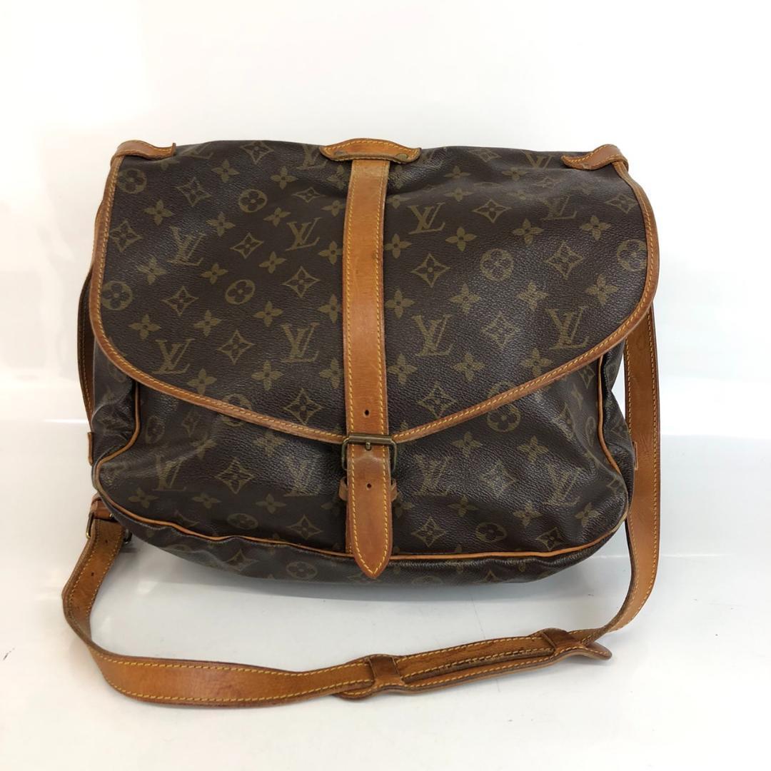 LOUIS VUITTON ヴィトン ソミュール ショルダーバッグ モノグラム 鞄 バッグ レディース メンズ ブランド おしゃれ 送料無料