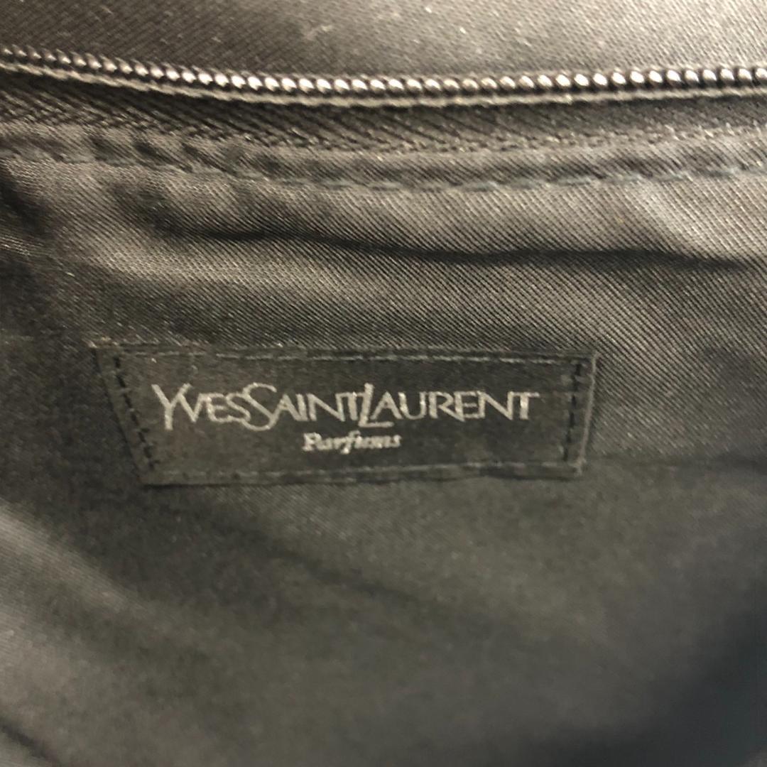 Yves Saint Laurent イヴサンローラン ポーチ ミラー ブラック_画像5