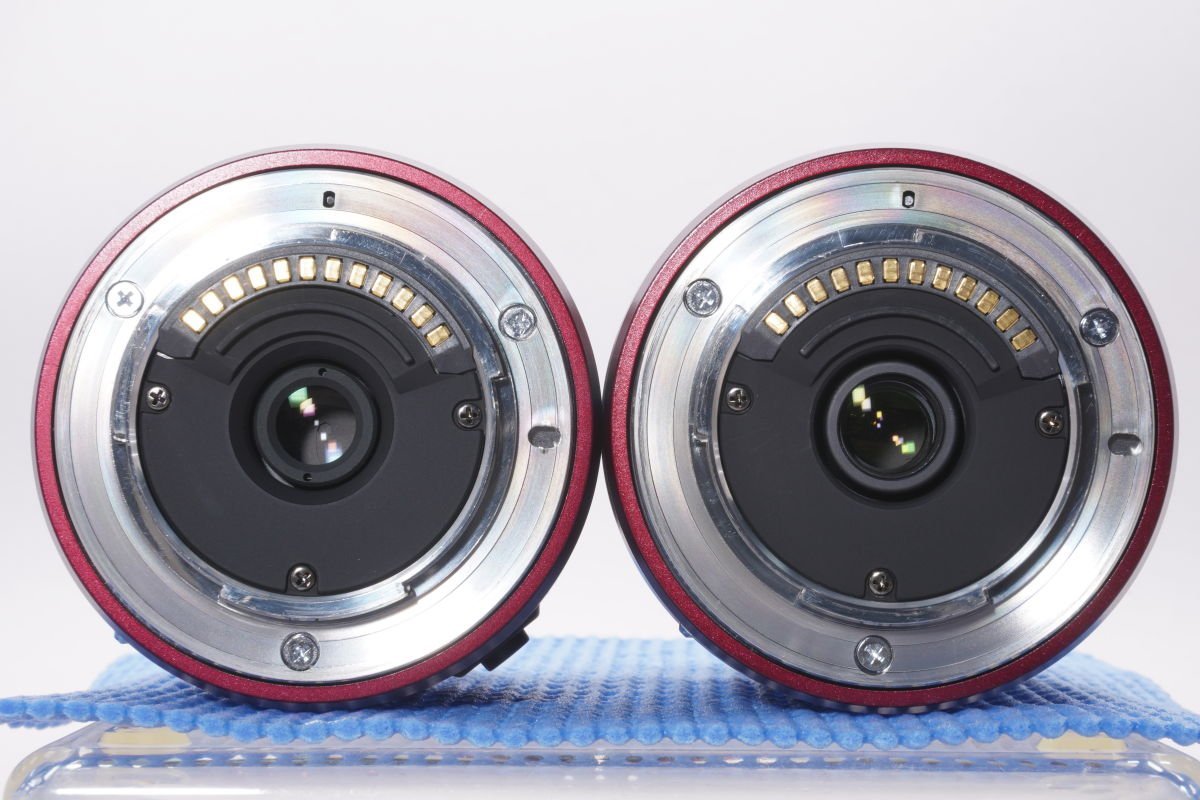 ミラーレスカメラ Nikon 1 J2 ダブルズームキット レッド ■Nikon★Joshin(ジャンク)9898【1円開始・送料無料】_画像10