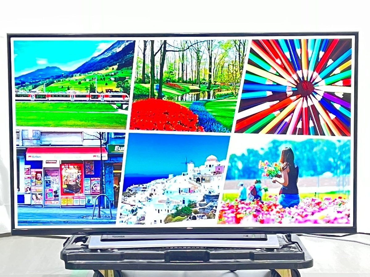 43インチ液晶4Kテレビ TOSHIBA 43M520X(2018年製造)HDR/WIFI/ ■東芝 REGZA★Joshin5381●1円開始・直接引渡可_画像1