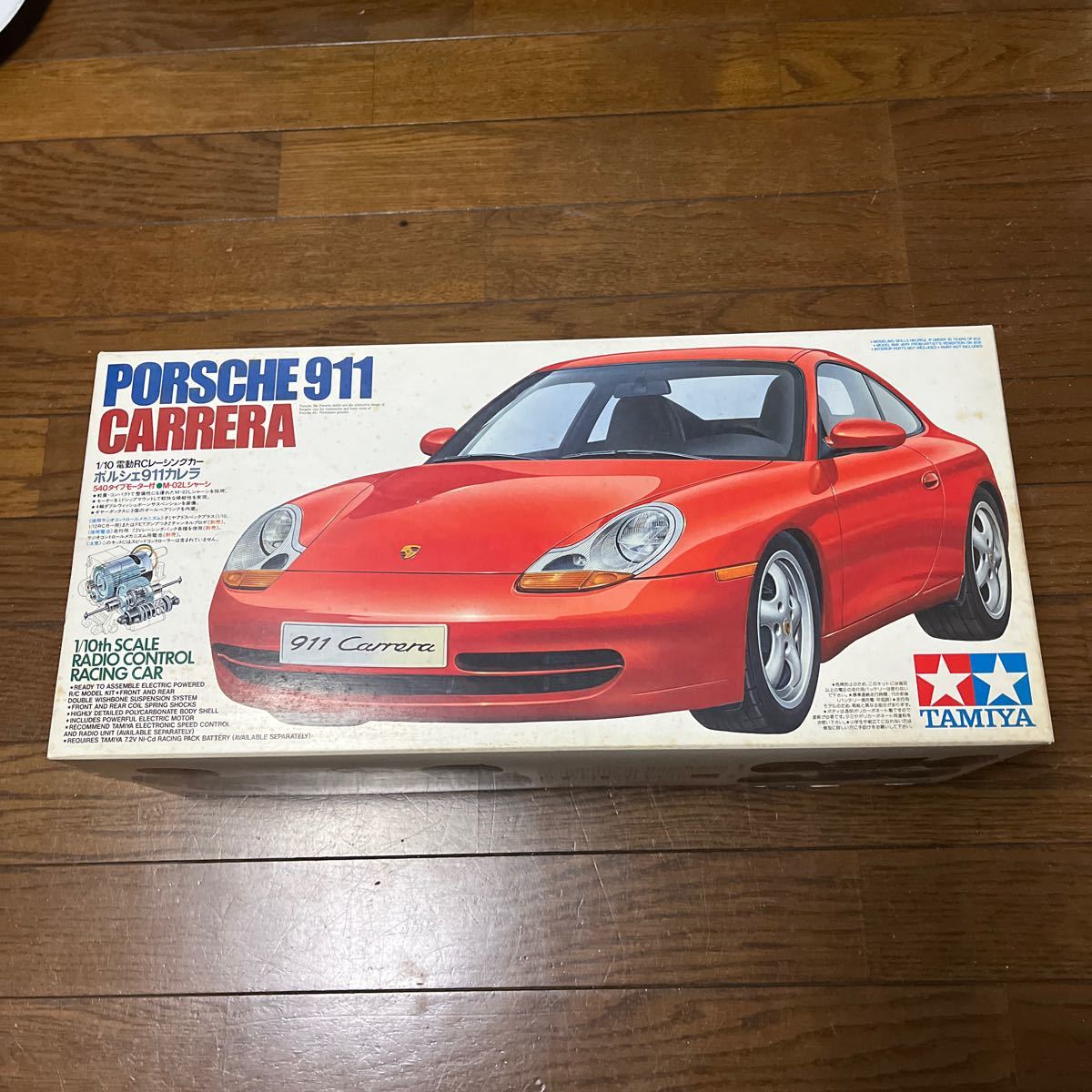 タミヤ RC 1/10 電動RC レーシングカー　ポルシェ９１１カレラ　58208_画像1