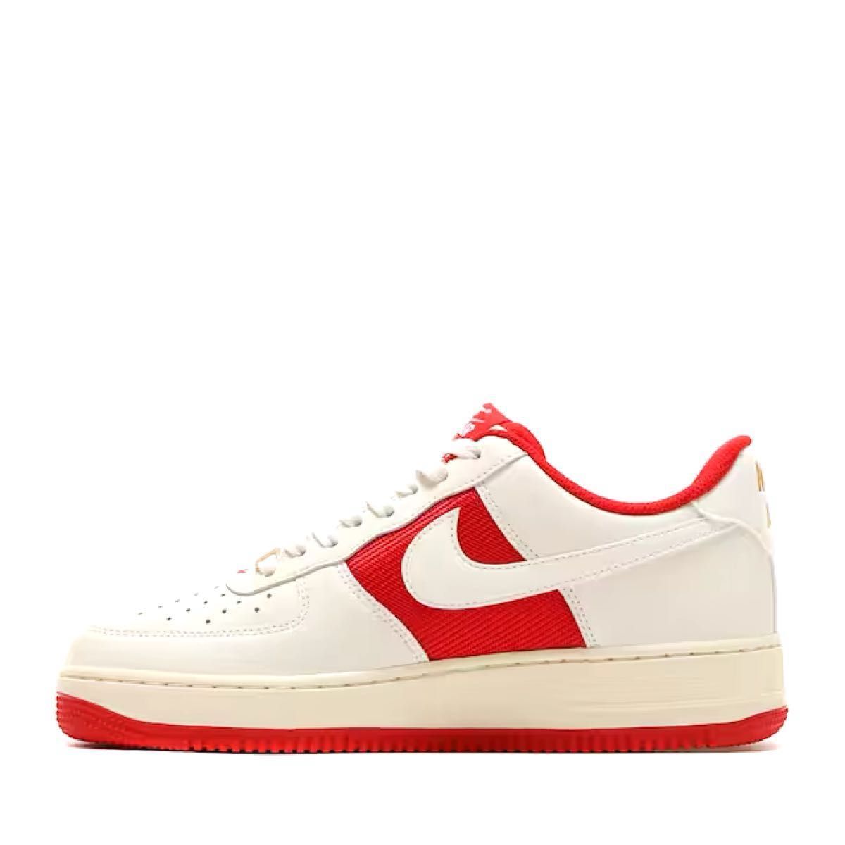 NIKE ナイキ AIR FORCE 1  エアフォース1 ホワイト 28 レッド 白 赤 