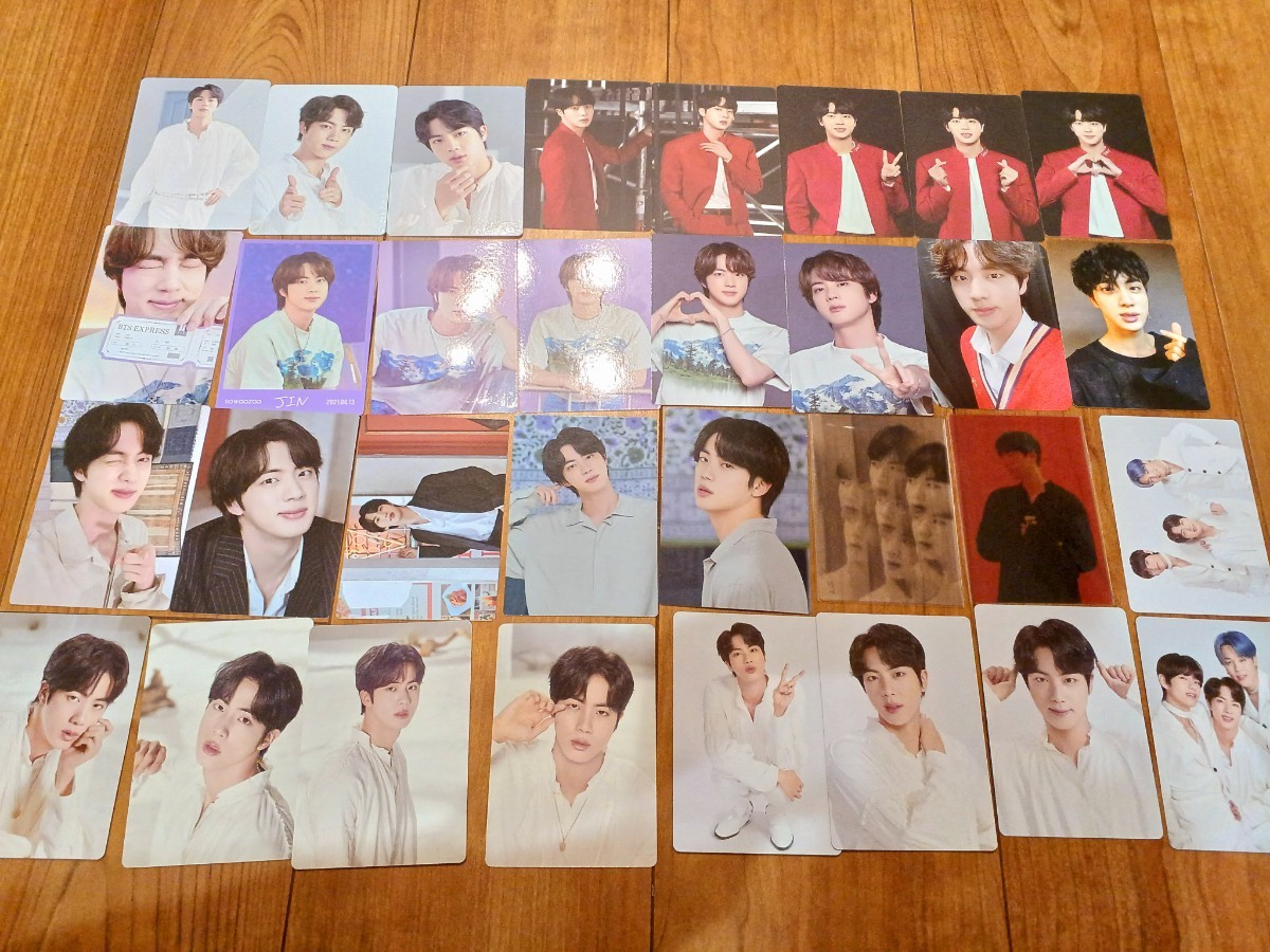 BTS [A]JIN Gin sok Gin SOWOOZOO Mini photo ON:E PTD MAP OF THE SOUL bulletproof boy .BANG CON TOUR trading card 32 sheets photo card MOS