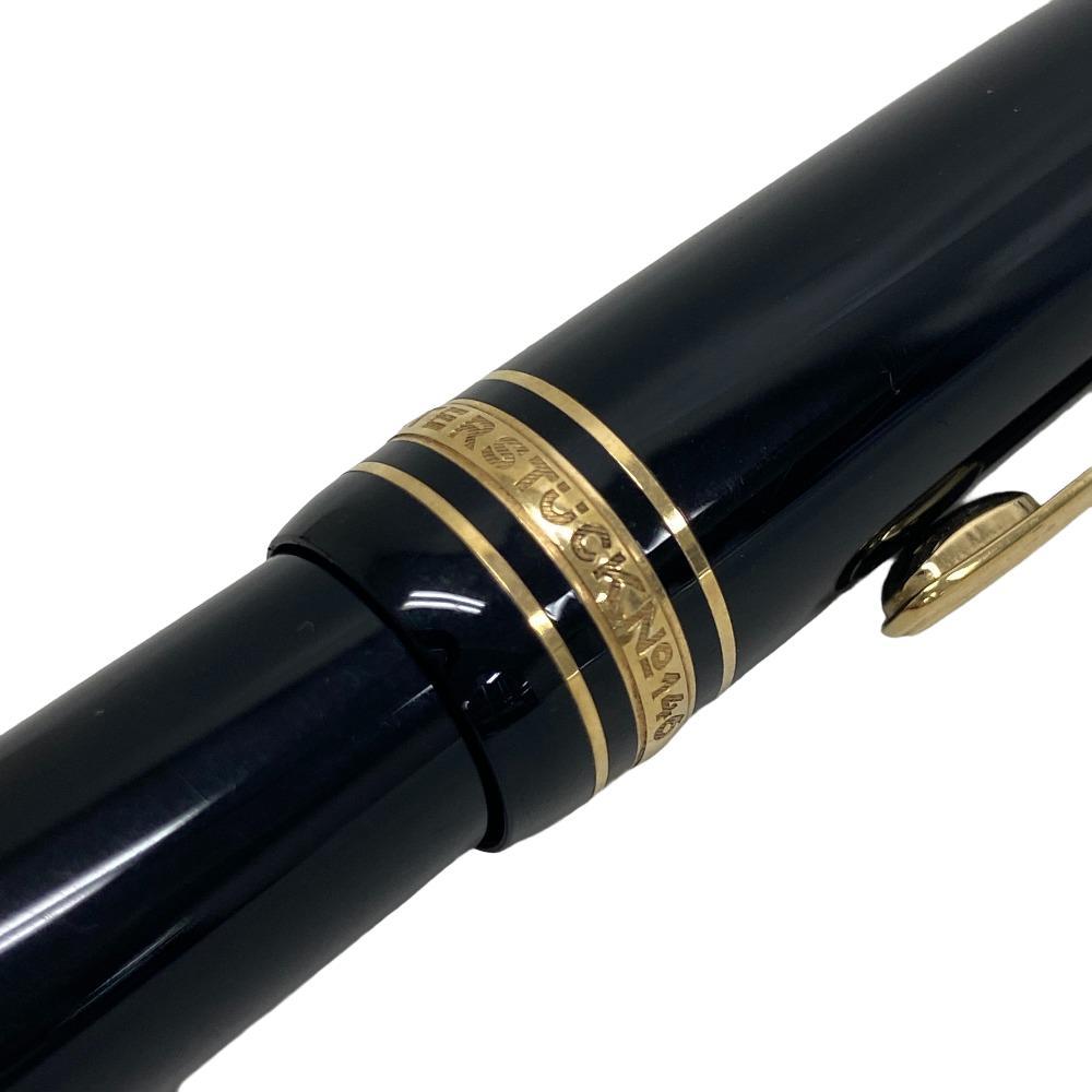 MONTBLANC/モンブラン マイスターシュテュック ペン先14K 4810 万年筆 ブラック ユニセックス ブランド