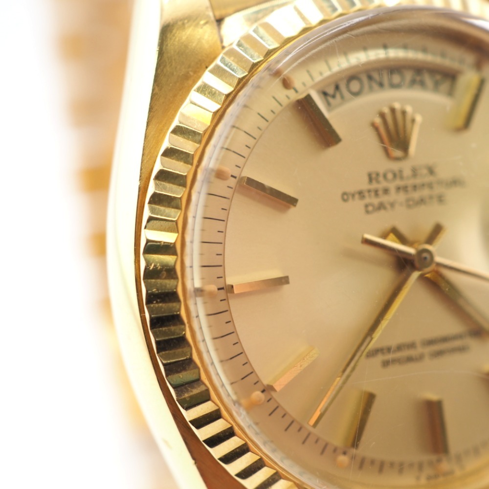 ROLEX/ロレックス 1803 5159938 750 デイデイト 自動巻き AT 約126.4g K18イエローゴールド 腕時計 ゴールド メンズ ブランド