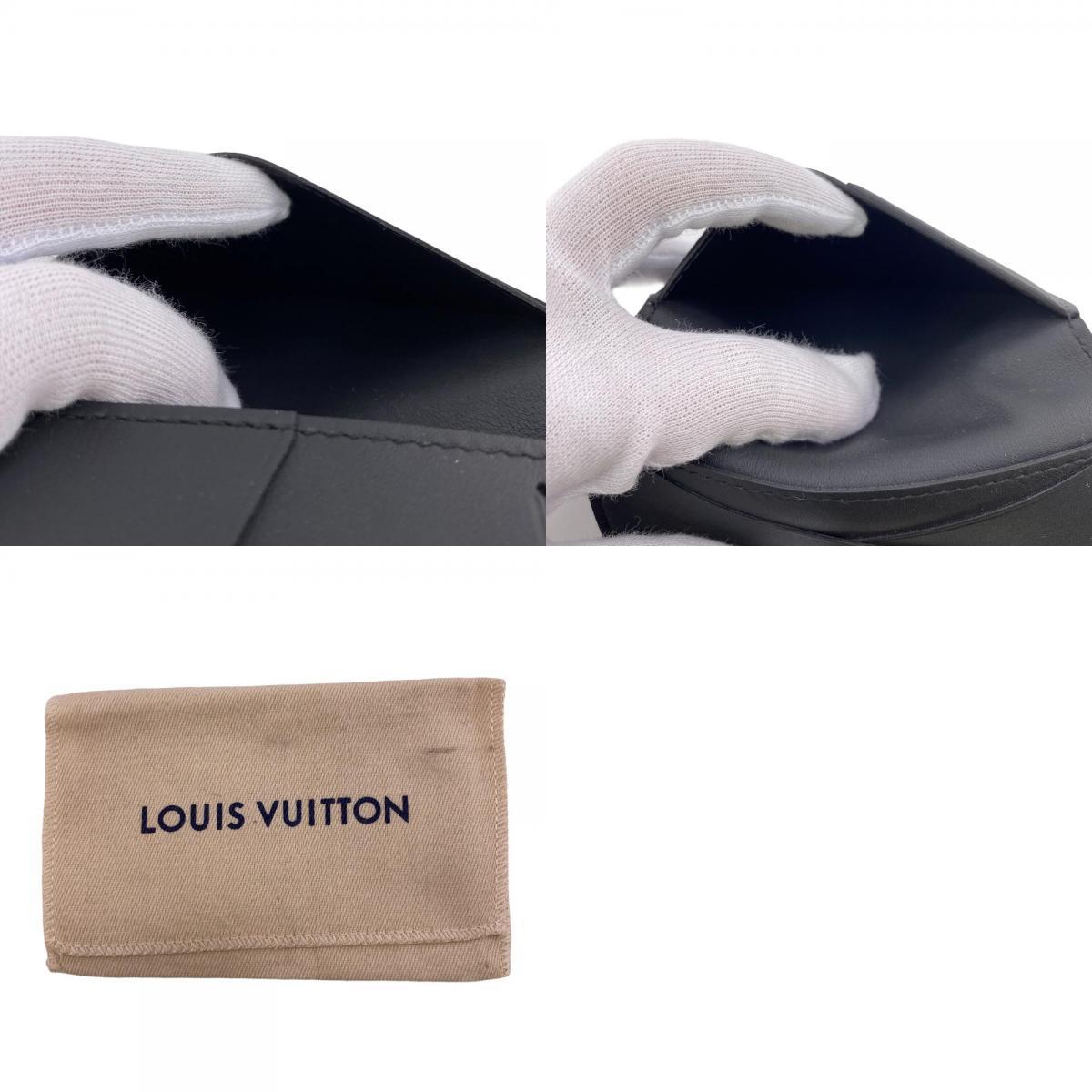LOUIS VUITTON/ルイヴィトン ビトン M69979 オーガナイザー ドゥ ポッシュ LVロゴ トリヨン カードケース ブラック メンズ ブランド_画像10