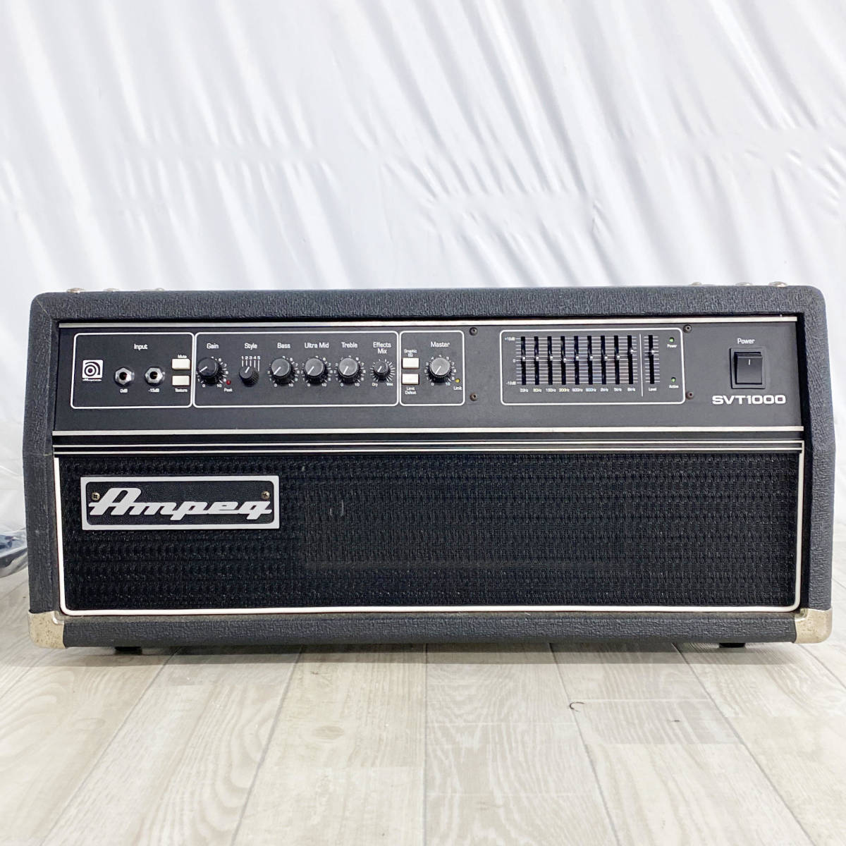 動作確認済 Ampeg ヘッドアンプ SVT1000_画像1