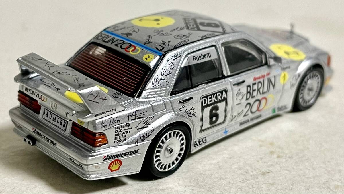 MINI GT【 China Exclusive Product 】Mercedes-Benz 190E 2.5-16 Evolution II #6 "Berlin" 1992 DTM Zolder_画像3