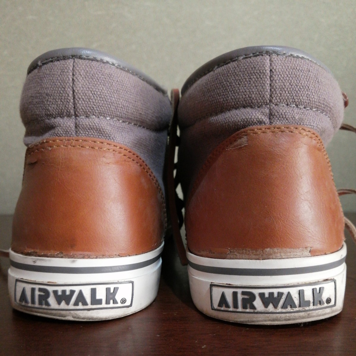 AIRWALK エアウォーク シューズ　スニーカー 靴 ライトブラウン系 メンズ 26.5cm_画像9