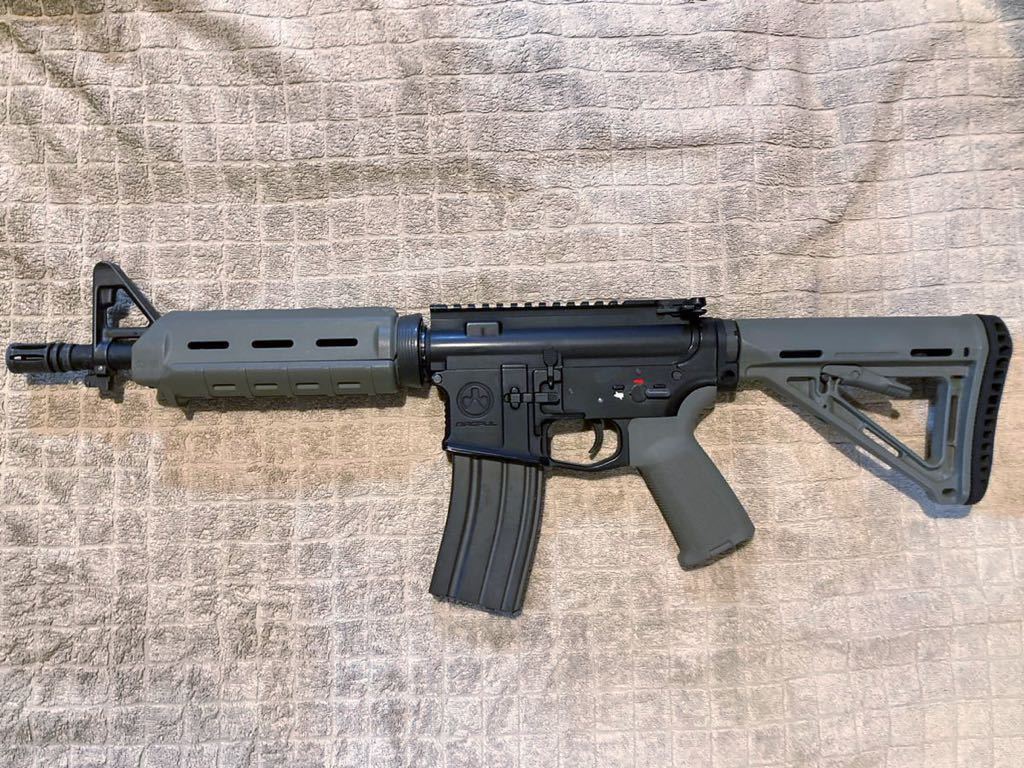 MAGPUL PTS (G&P) M4 CQB MOE電動ガン (Foliage Green) マグプル フルメタル_画像1