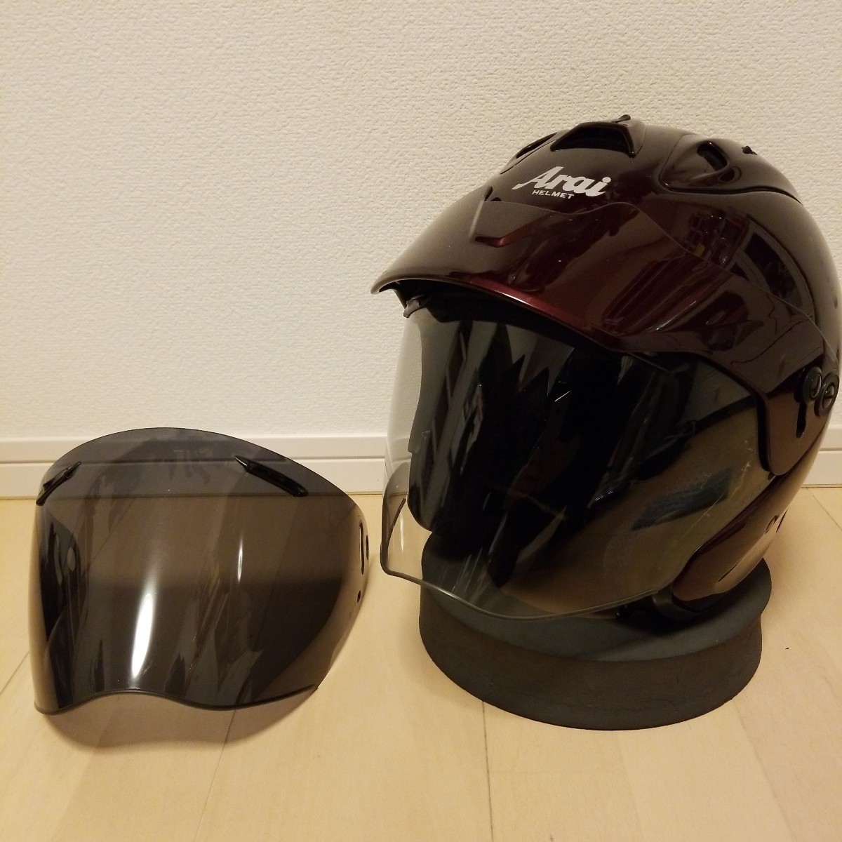 1円スタートArai SZ-RAM3 UP TOWN アライ ジェットヘルメット Arai ヘルメット アップタウン　オープンフェイス MZ-F SZ-F SZ-G_画像1