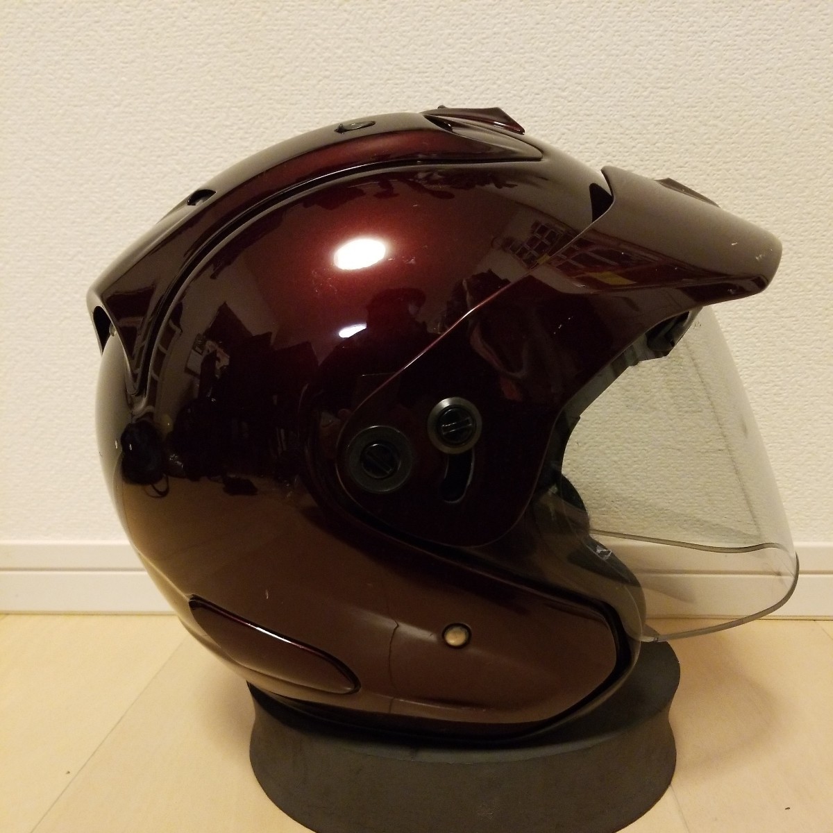 1円スタートArai SZ-RAM3 UP TOWN アライ ジェットヘルメット Arai ヘルメット アップタウン　オープンフェイス MZ-F SZ-F SZ-G_画像3