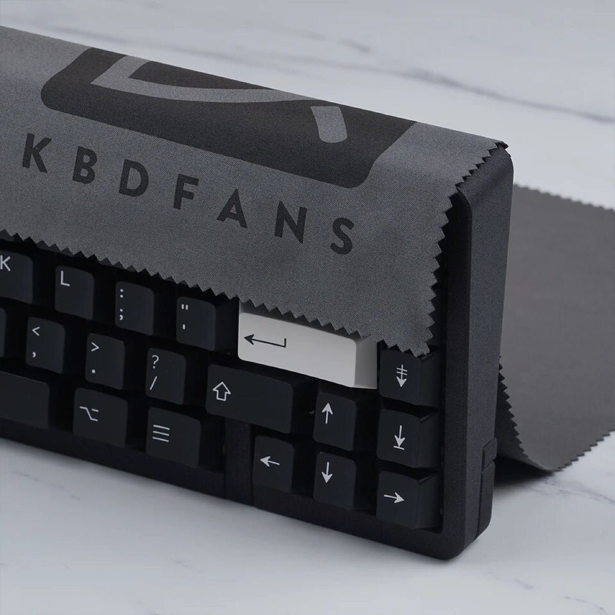 Kbdfansキーボードカバー布マイクロファイバー防塵キーボードブランケットカバー