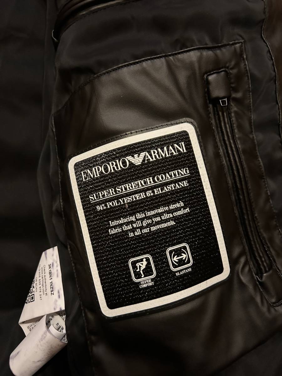 新品　EMPORIO ARMANI　エンポリオ　アルマーニ　ダウン　ジャケット　ブラック_画像9