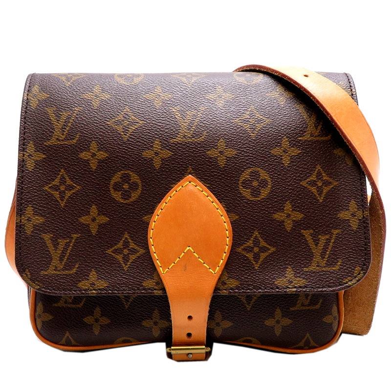 ［飯能本店］LOUIS VUITTON LV ルイ・ヴィトン M51253(廃番) カルトシエール ショルダーバッグ モノグラム レディース・メンズ DH79800