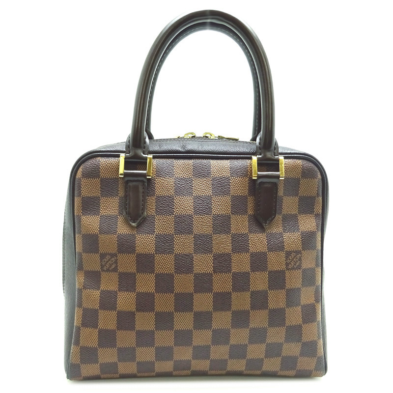 ［飯能本店］LOUIS VUITTON LV ルイ・ヴィトン ブレラ N51150 (廃番) ハンドバッグ ダミエ エベヌ (ブラウン系) レディース DH80062_画像1