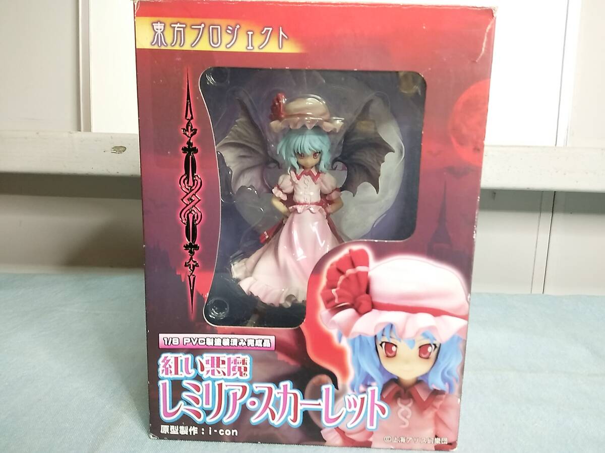 1/8 紅い悪魔 レミリア・スカーレット 東方プロジェクト 完成品 フィギュア グリフォンエンタープライズ 中古_画像1