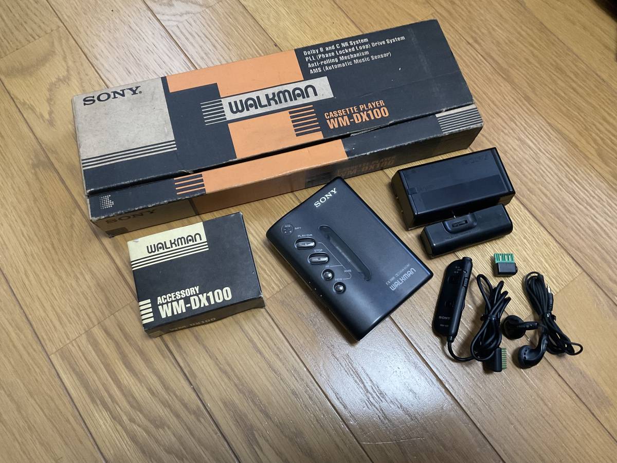 SONY ソニー WM-DX100 カセットウォークマン 元箱あり|Yahoo SONY ソニー WM-DX100 カセットウォークマン 元箱あり|Yahoo