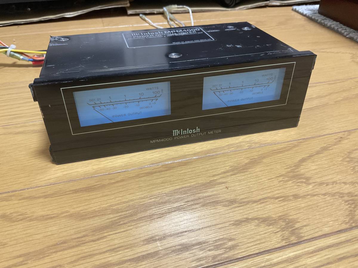 McIntosh マッキントッシュ MPM4000 レベルメーター カーオーディオ_画像1