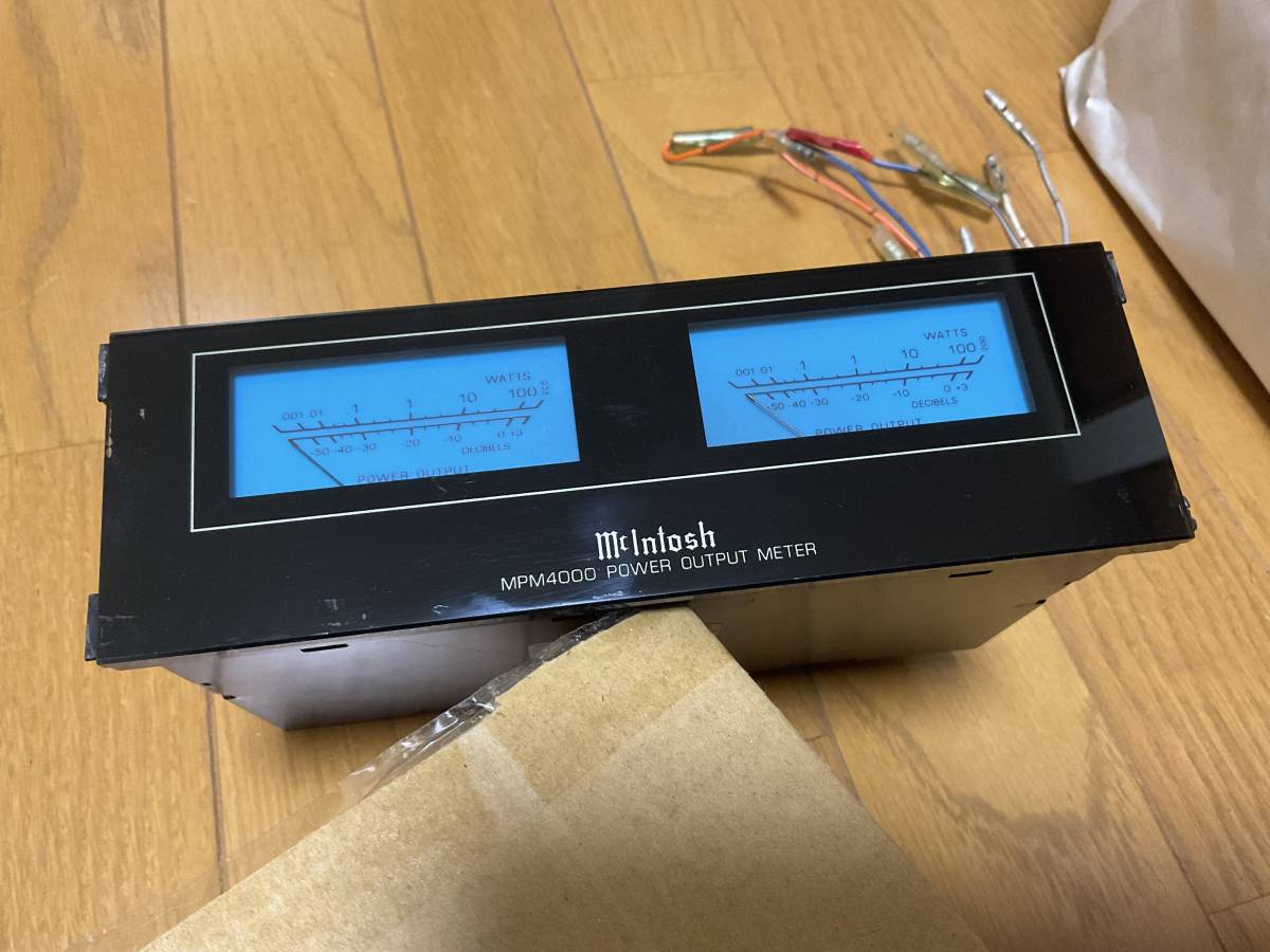 McIntosh マッキントッシュ MPM4000 レベルメーター カーオーディオ_画像6