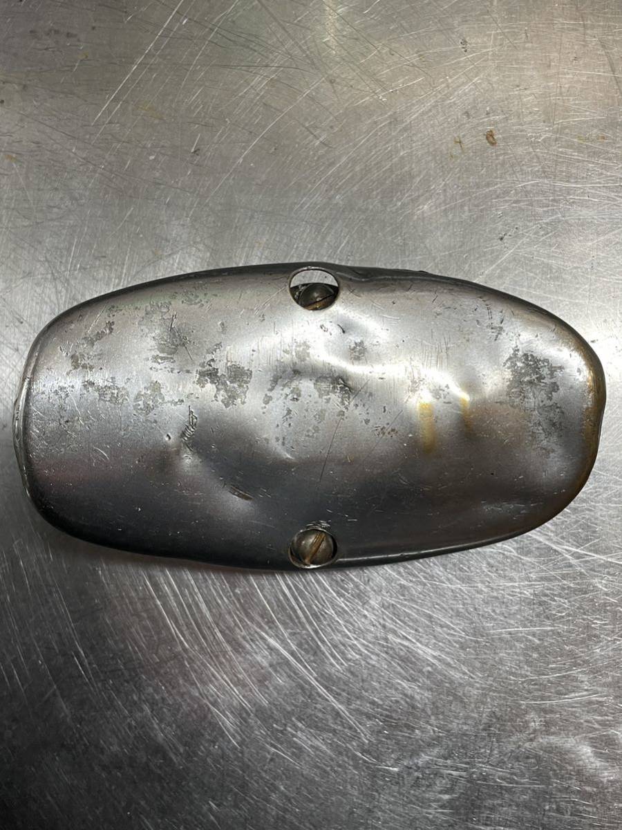 当時物 純正 40s-50s Harley-Davidson Original OEM Boot Guard Heat Guard ナックル パンヘッド ビンテージ ヒートガード ブーツガード