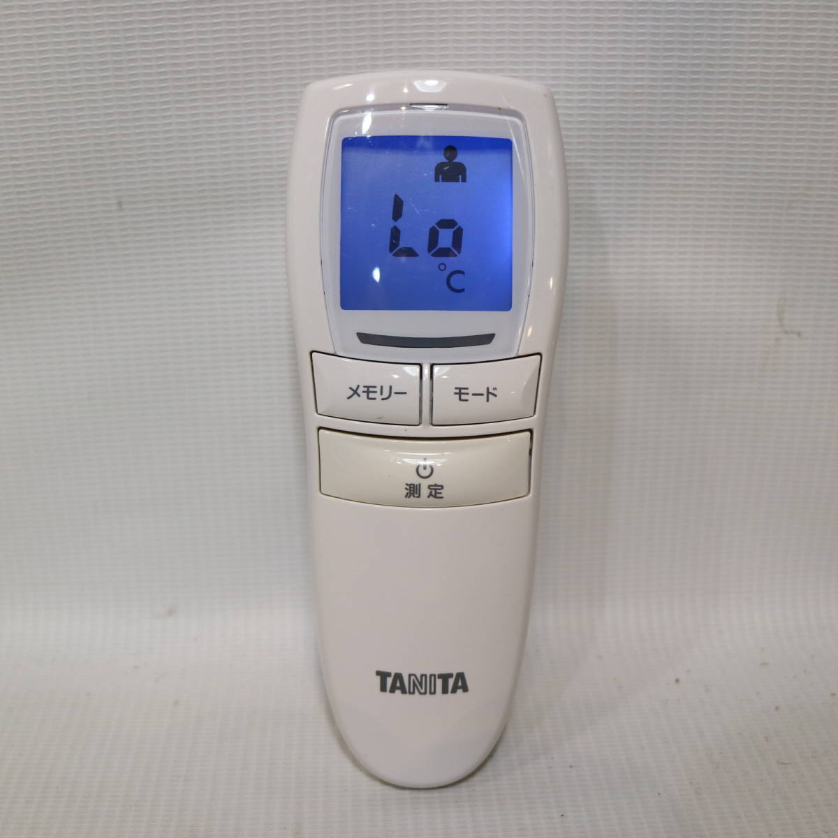 TANITA タニタ 非接触体温計 BT-543 アイボリー 非接触体温計 検査 測定器 体温計 ヘルスケア 中古_画像1