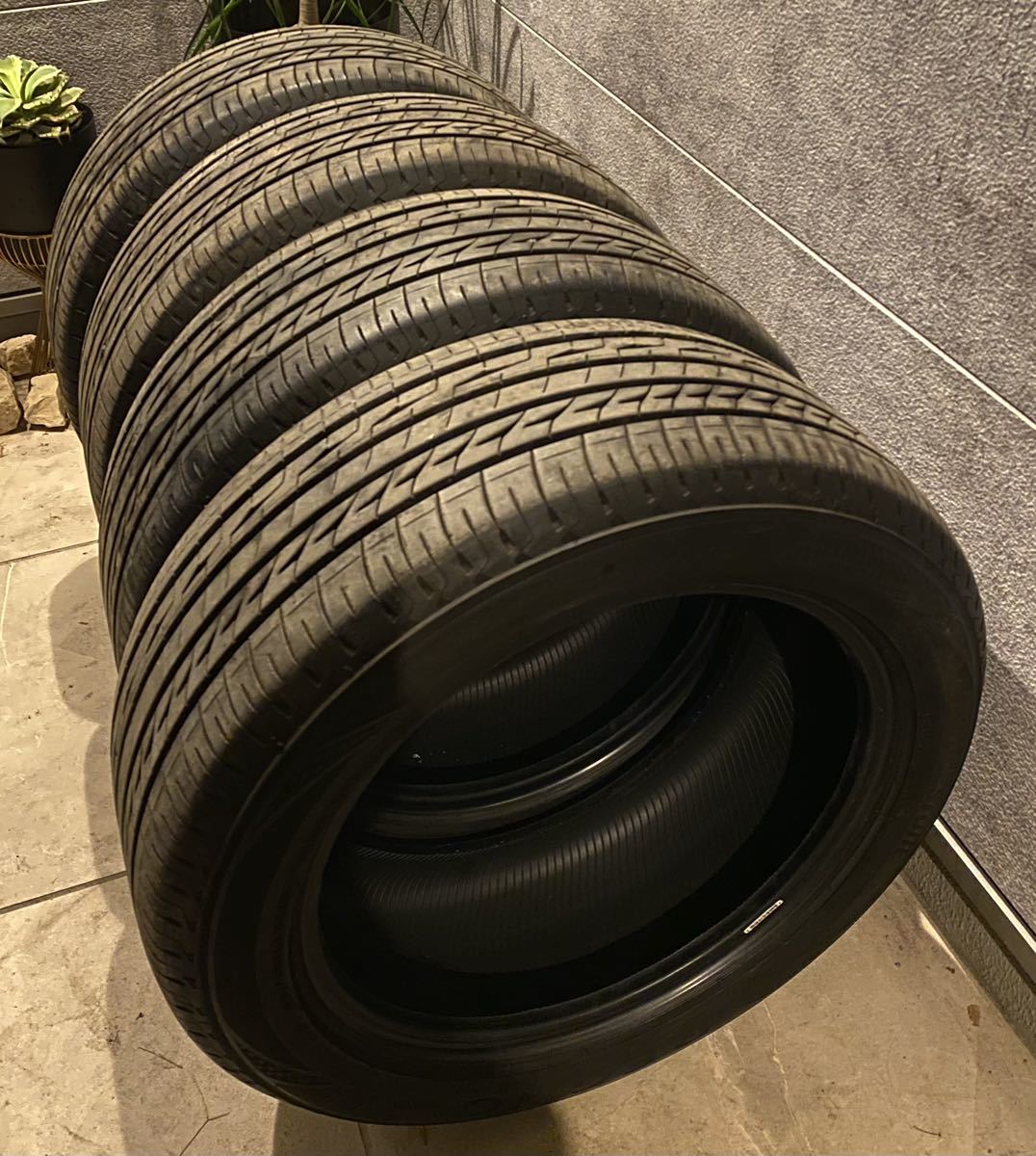 超超バリ山！2020年製 245/50R18 ブリヂストンREGNO GR-VⅡ 18インチタイヤ4本セット 約9分山 レグノ フーガ/シーマ/BMW/ベンツ等_画像2