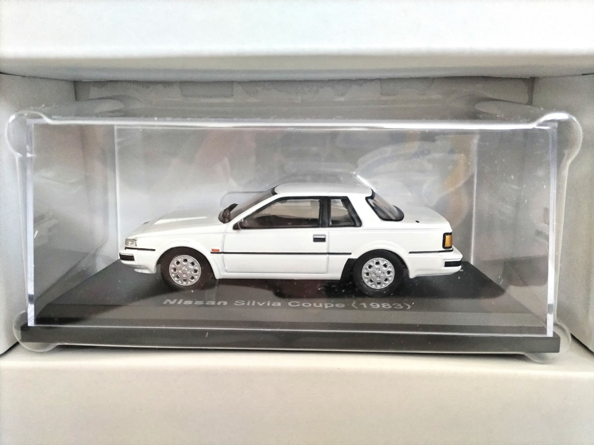 1/43 日産 シルビア 1983年 国産名車コレクション アシェット 旧車 ミニカー F4 ノレブの画像2