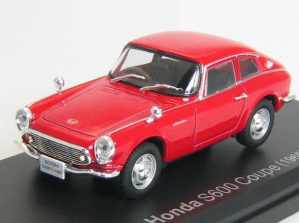 新品 未開封 ホンダ S600 クーペ 1965年 アシェット 国産名車コレクション 1/43 ノレブ/イクソ 旧車 ミニカー B1_画像1