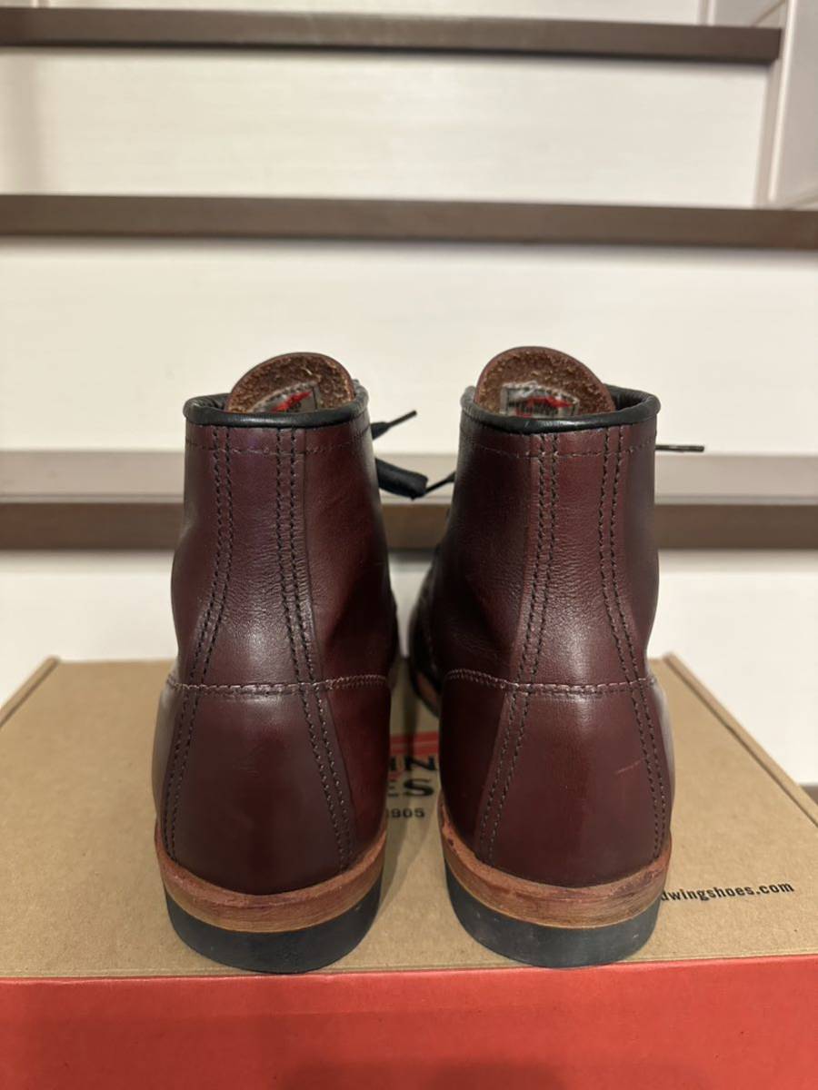 RED WING BECKMAN 9011 10 8D ベックマン ブラックチェリー廃版_画像4