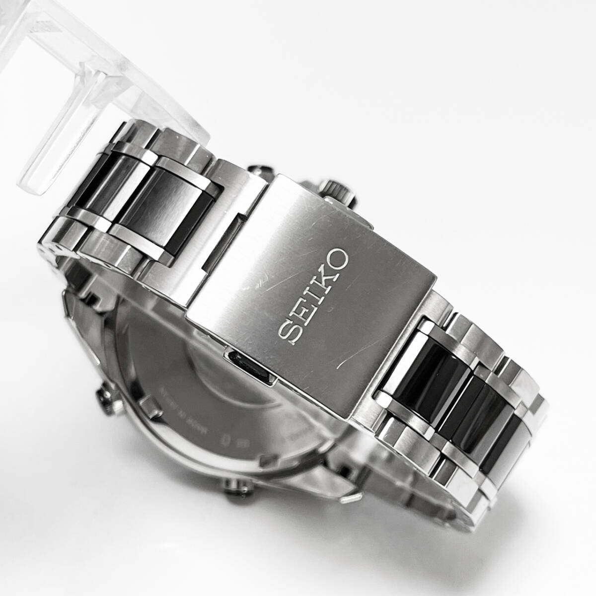 極美品 稼働品 SEIKO ASTRON セイコー アストロン 8Xシリーズ STAINLESS STEEL MODELS SBXB029 8X53 クロノグラフ セラミック ソーラーGPS