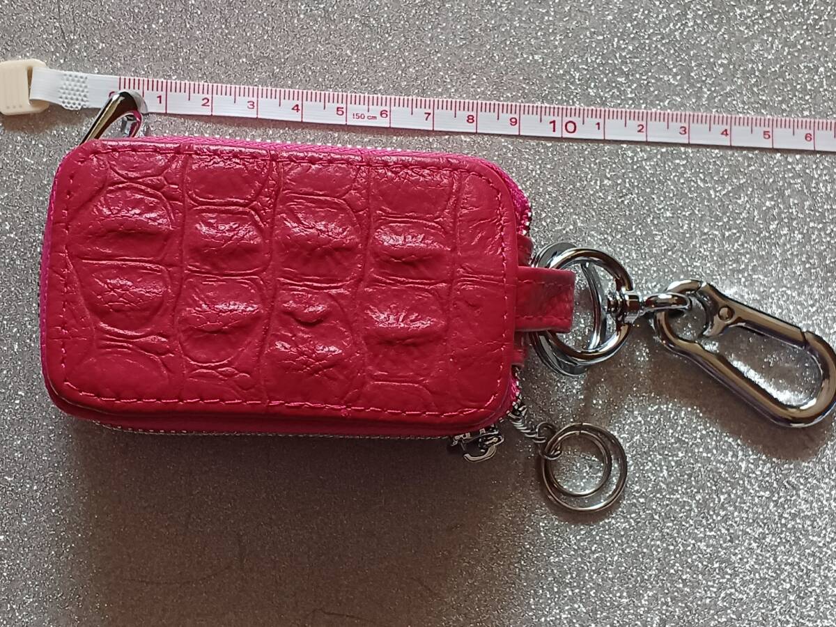 ** multi function! fake leather * key bag * key holder * pink * change purse .* Mini * portable * key case **