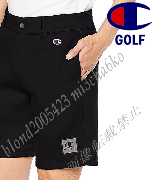 ■新品【Champion GOLF】チャンピオンゴルフ Wrap-Air 撥水 ストレッチハーフパンツ■NV/83-89_画像3