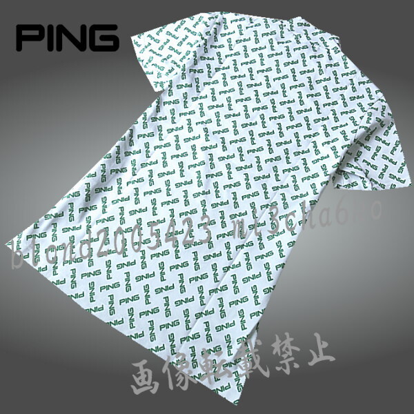 ■新品【PING GOLF】ピン ゴルフ COOL＆DRY 冷却効果 モックネック半袖シャツ■WN/L_画像4